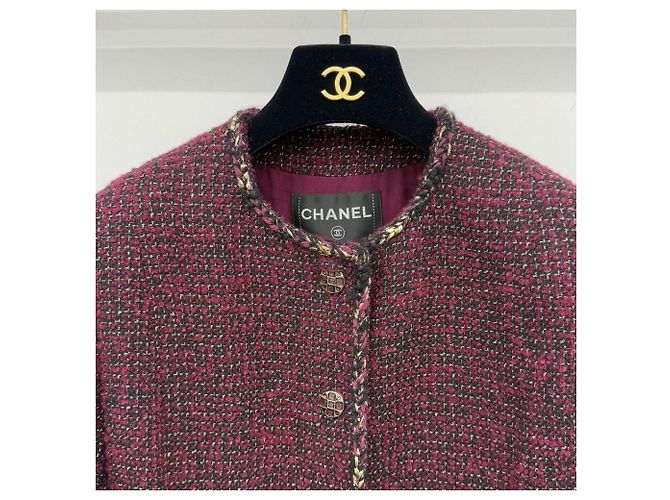 Chanel Giacca in tweed non utilizzata Nero - vista 5