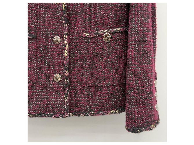 Chanel Giacca in tweed non utilizzata Nero - vista 6