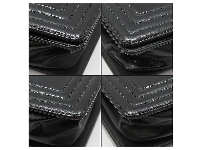 Chanel Black Leather Boy Bag Medium Shoulder Bag - view 15