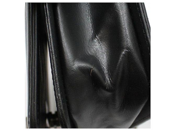 Chanel Black Leather Boy Bag Medium Shoulder Bag - view 8