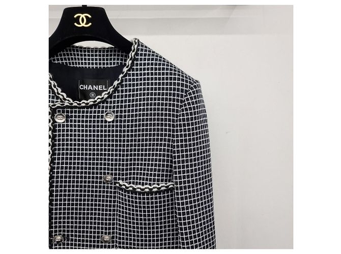 Chanel Giacca in tweed Multicolore - vista 6