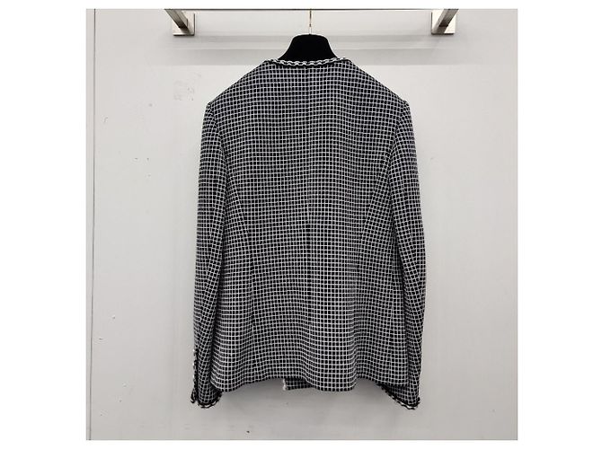 Chanel Giacca in tweed Multicolore - vista 8