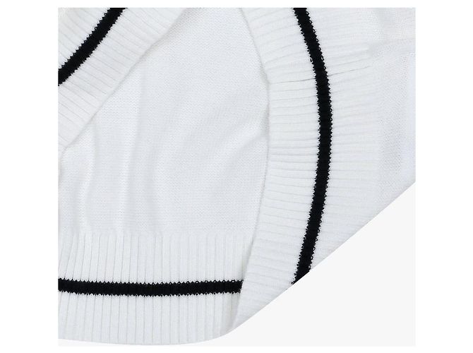 Maison Martin Margiela Strick-Sweatshirt für Kinder Silber - Ansicht 9