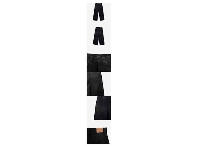 Balenciaga Jeans patchwork nuovi Nero - vista 2