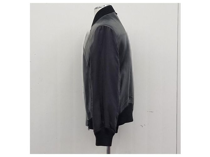Louis Vuitton Reversible technische Lederjacke Schwarz - Ansicht 7
