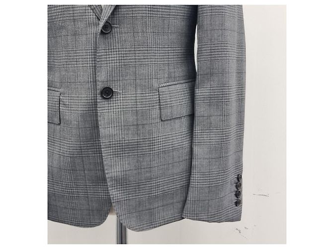 Thom Browne Completo classico in lana Marrone - vista 5