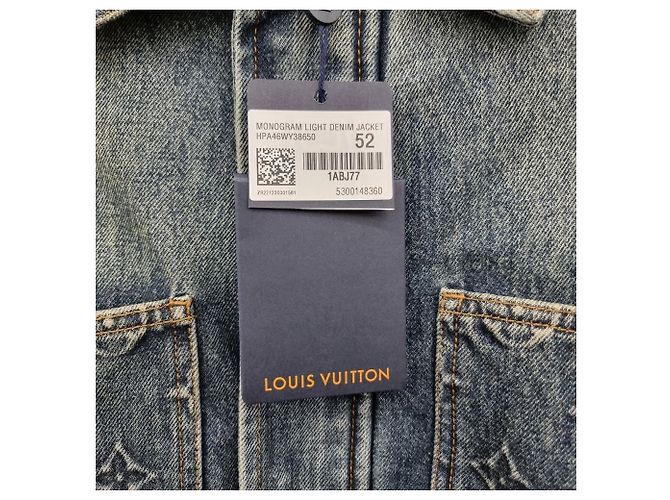 Louis Vuitton Giacca in denim Carpenter non utilizzata Blu - vista 8