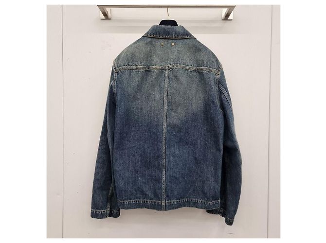 Louis Vuitton Giacca in denim Carpenter non utilizzata Blu - vista 9