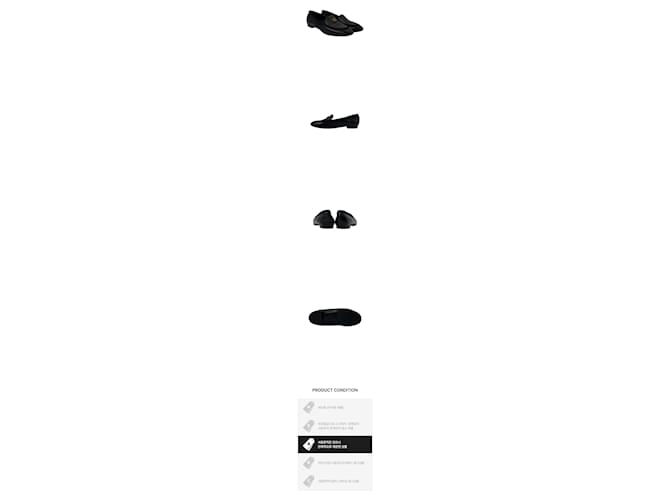 Chanel Mocassini Logo Nero - vista 2