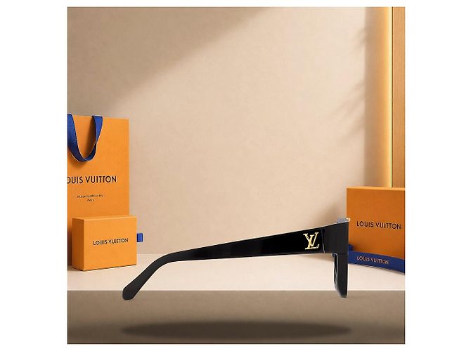 Louis Vuitton Evidence Sunglasses Black Acetate Frame - view 5