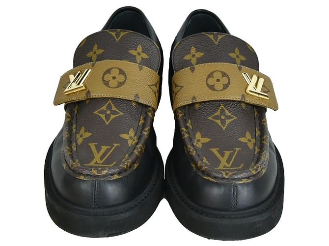 Louis Vuitton Reverse Monogram Academy Flat Loafer Mehrfarben - Ansicht 5