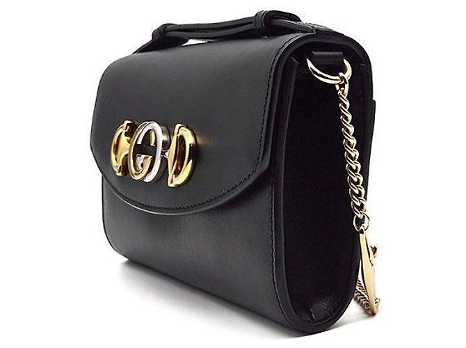 Gucci Interlocking Jumi Mini Crossbody Bag Schwarz - Ansicht 2