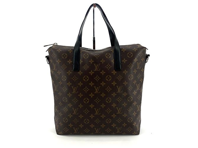 Louis Vuitton Tote e borsa a tracolla Kitaan in tela Monogram Macassar Multicolore - vista 2