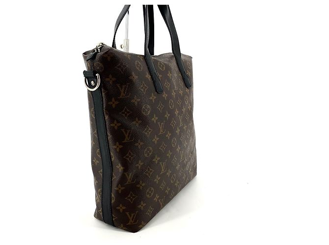 Louis Vuitton Tote e borsa a tracolla Kitaan in tela Monogram Macassar Multicolore - vista 5