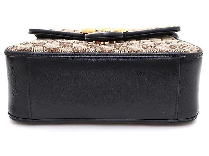 Gucci Borsa Tote Mini in tela Marmont Top Handle e borsa a tracolla - vista 7