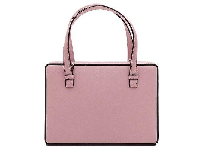 Loewe Piccola borsa tote e borsa a tracolla in pelle di vitello rosa - vista 4