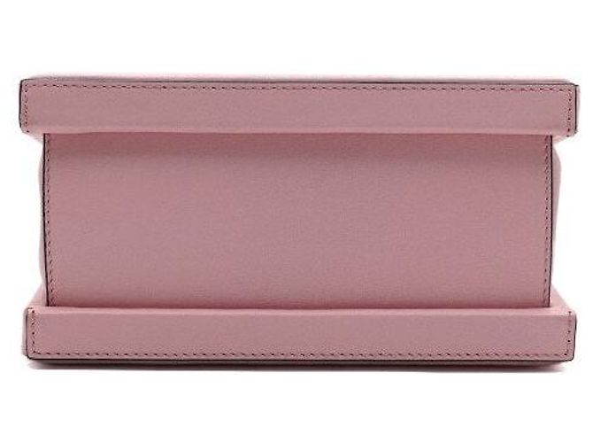 Loewe Piccola borsa tote e borsa a tracolla in pelle di vitello rosa - vista 7