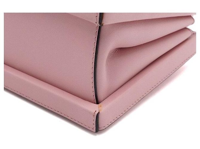 Loewe Piccola borsa tote e borsa a tracolla in pelle di vitello rosa - vista 8