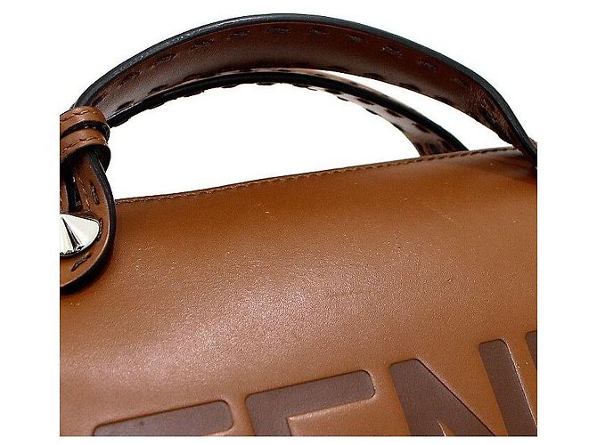 Fendi Brauner Leder Tote Bag Medium By The Way - Ansicht 10