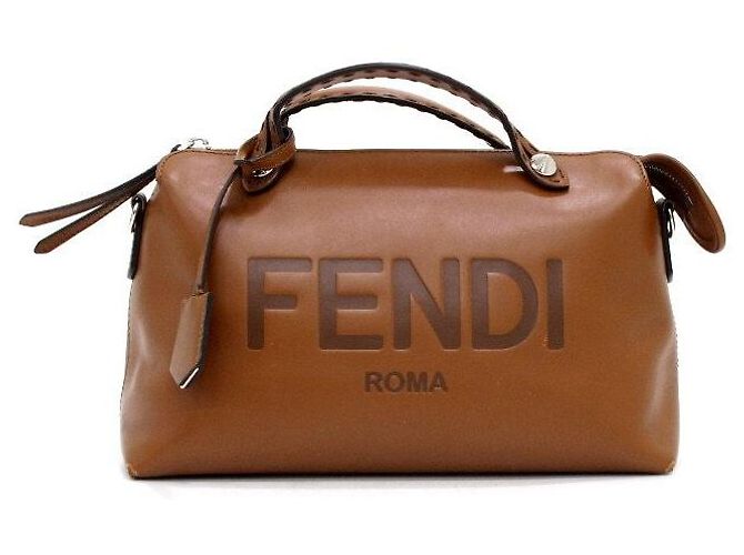 Fendi Brauner Leder Tote Bag Medium By The Way - Ansicht 2