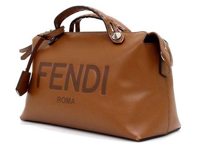 Fendi Brauner Leder Tote Bag Medium By The Way - Ansicht 3