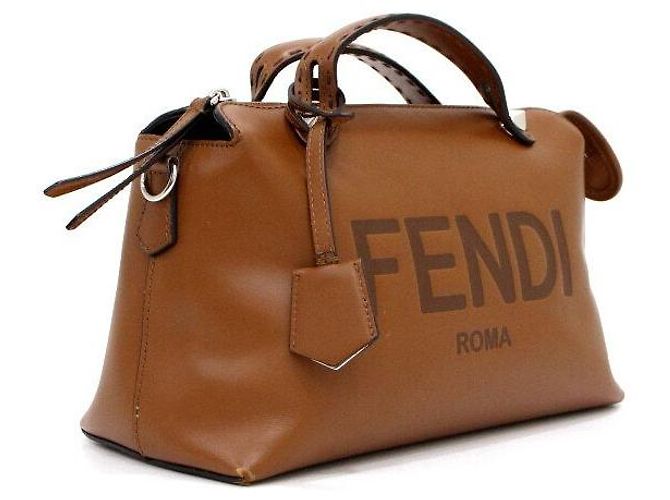 Fendi Brauner Leder Tote Bag Medium By The Way - Ansicht 4