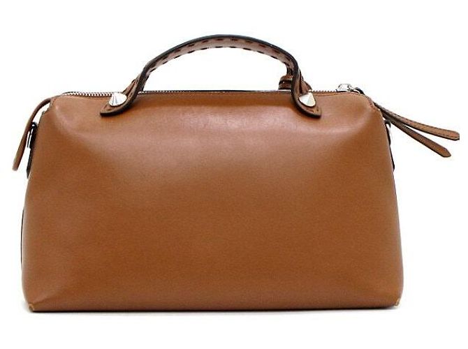 Fendi Brauner Leder Tote Bag Medium By The Way - Ansicht 5