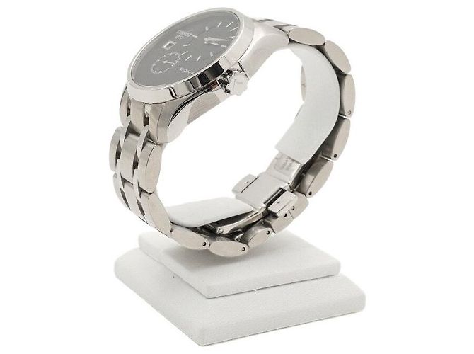 Tissot Orologio automatico da uomo in acciaio inossidabile Couturier Argento - vista 3