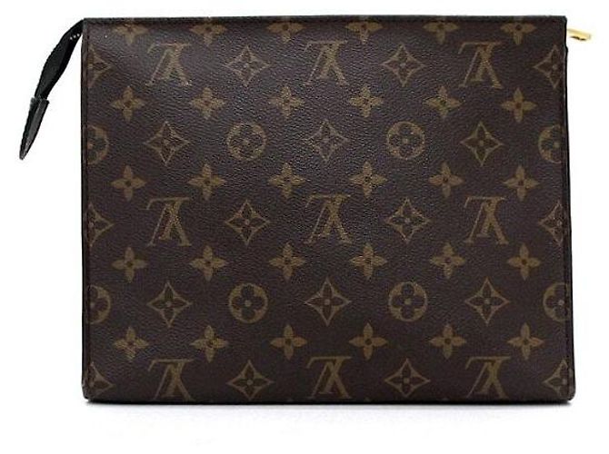 Louis Vuitton Pochette Toilette Monogram Pochette NM Unisex Pouch Bag Multicolore - vista 5