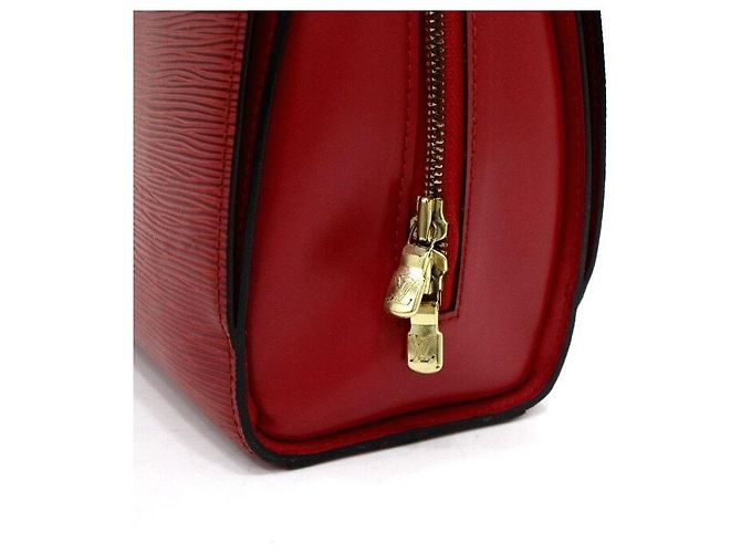 Louis Vuitton Borsa Tote Poonof Rosso - vista 11