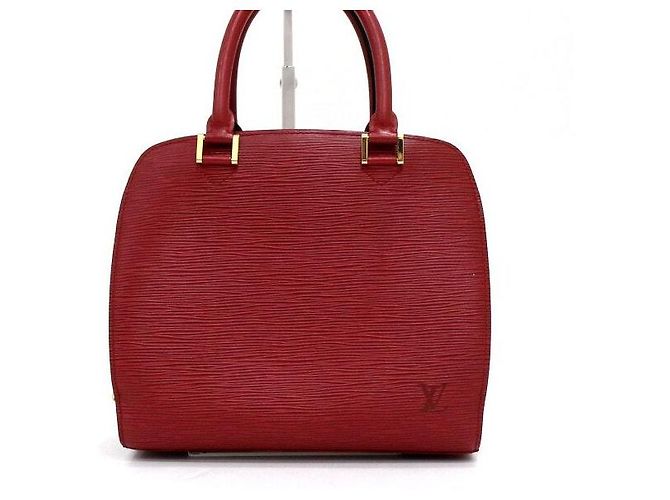 Louis Vuitton Borsa Tote Poonof Rosso - vista 2