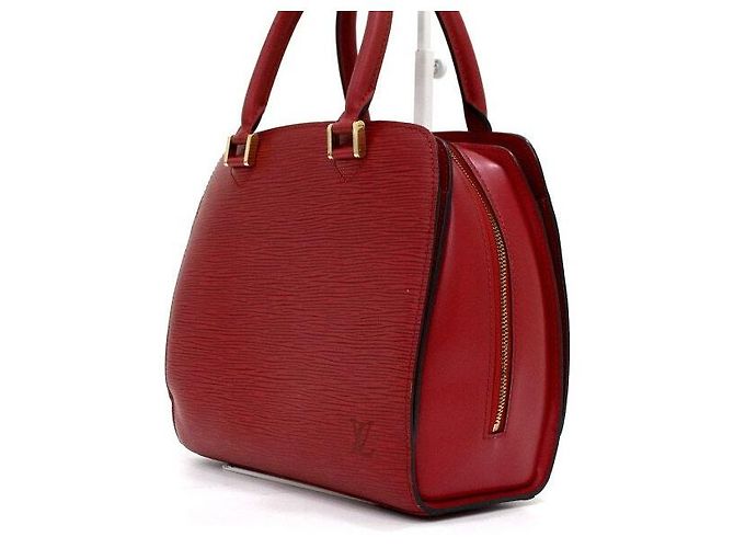 Louis Vuitton Borsa Tote Poonof Rosso - vista 3