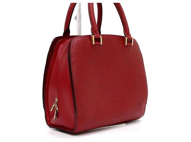Louis Vuitton Borsa Tote Poonof Rosso - vista 4