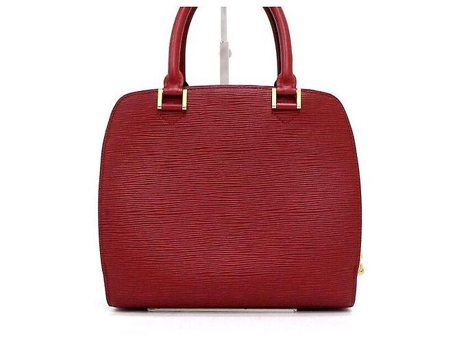 Louis Vuitton Borsa Tote Poonof Rosso - vista 5