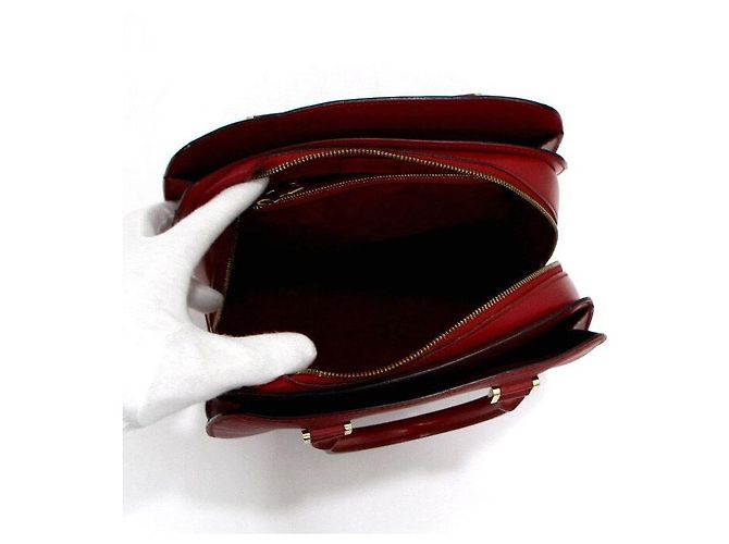 Louis Vuitton Borsa Tote Poonof Rosso - vista 6