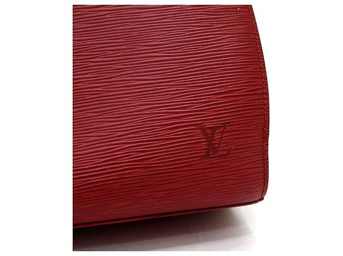 Louis Vuitton Borsa Tote Poonof Rosso - vista 9