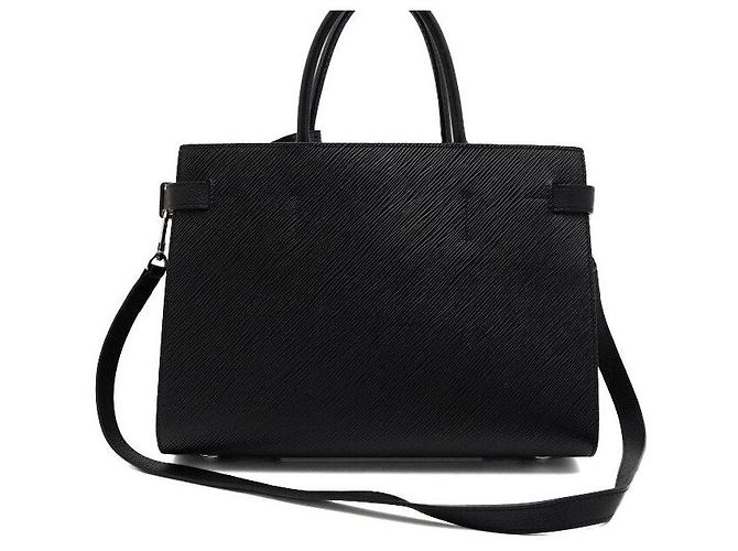 Louis Vuitton Borsa Tote Twist e Borsa a Spalla Nero - vista 4