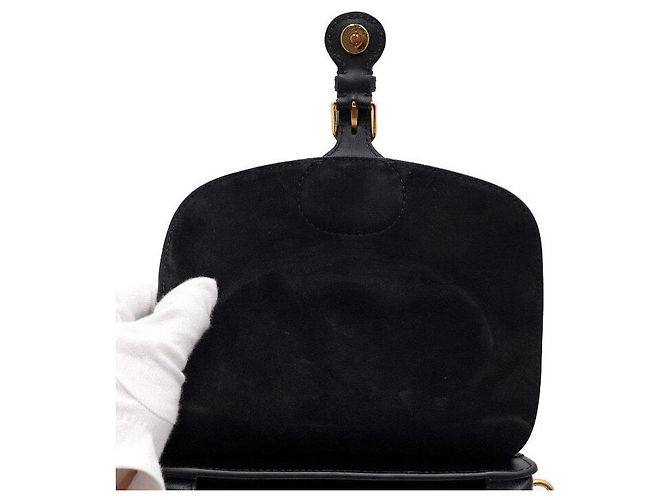 Dior Borsa a tracolla e a spalla Bobby Medium Black da donna - vista 7