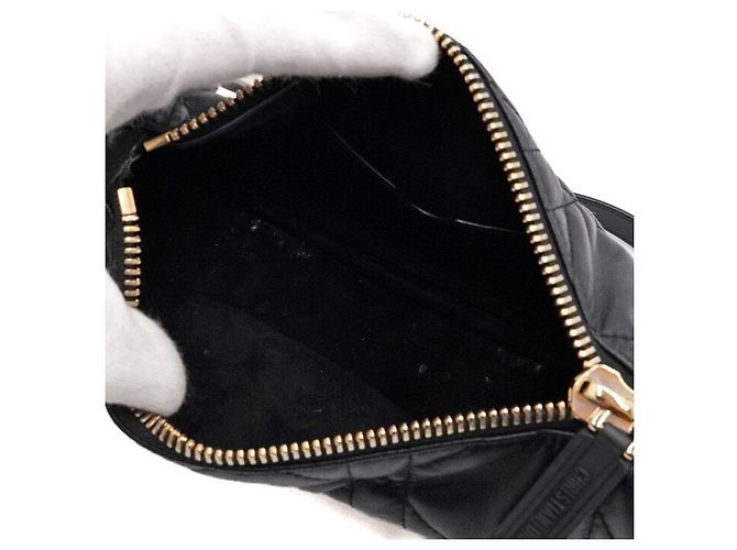 Dior Borsa Hobo e Borsa a tracolla VIBE in agnello nero - vista 6