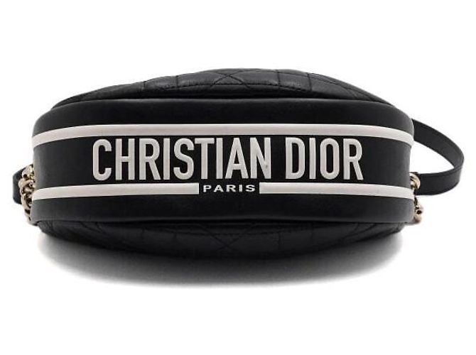 Dior Borsa Hobo e Borsa a tracolla VIBE in agnello nero - vista 7