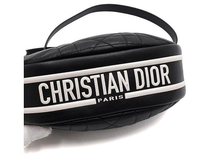 Dior Borsa Hobo e Borsa a tracolla VIBE in agnello nero - vista 8