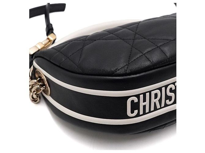 Dior Borsa Hobo e Borsa a tracolla VIBE in agnello nero - vista 9