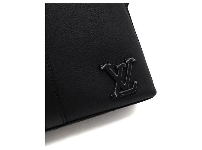 Louis Vuitton Valigetta Black Aerogram Nero - vista 11