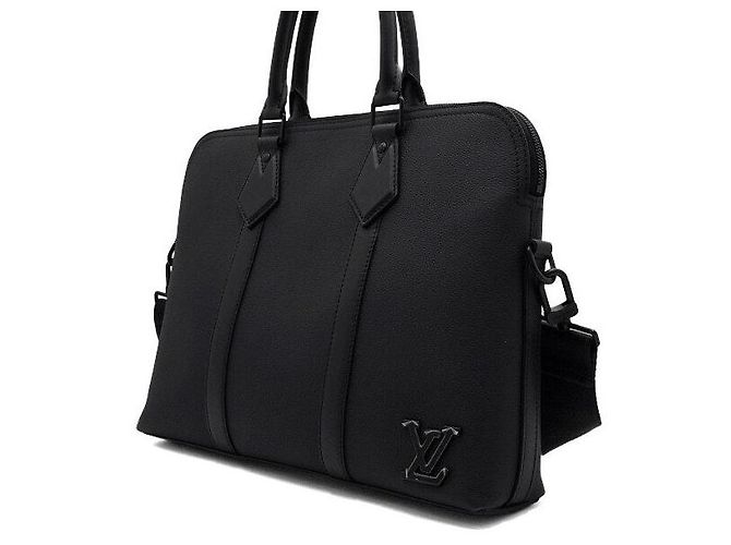 Louis Vuitton Valigetta Black Aerogram Nero - vista 3