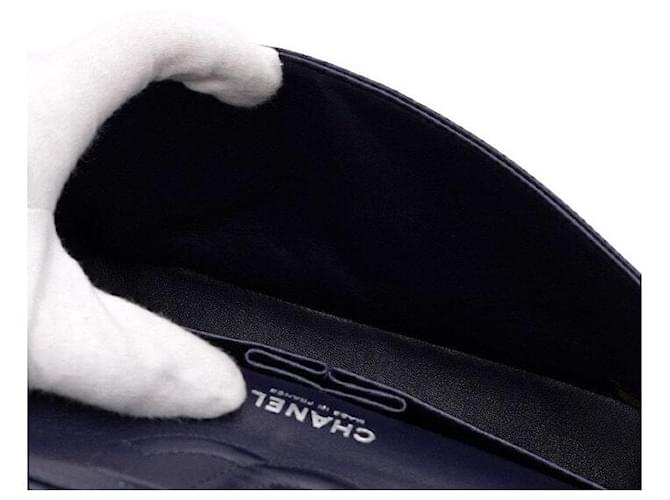 Chanel Borsa a spalla classica media Blu - vista 7