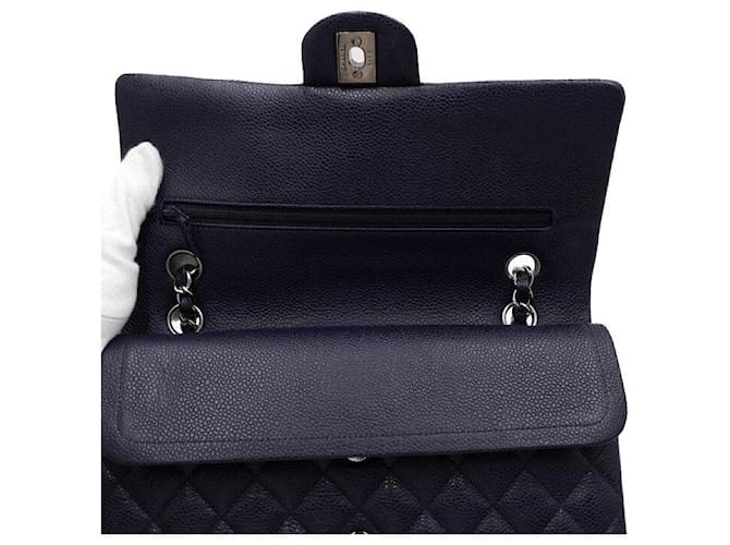Chanel Borsa a spalla classica media Blu - vista 8
