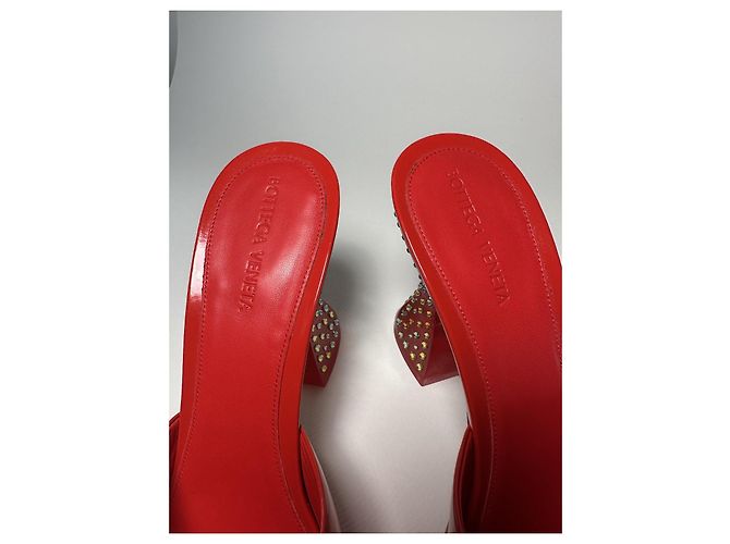 Sandali Cha-Cha Bottega Veneta in rosso – Taglia 41 - vista 10