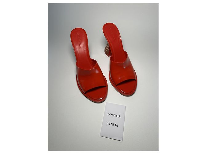 Sandali Cha-Cha Bottega Veneta in rosso – Taglia 41 - vista 3