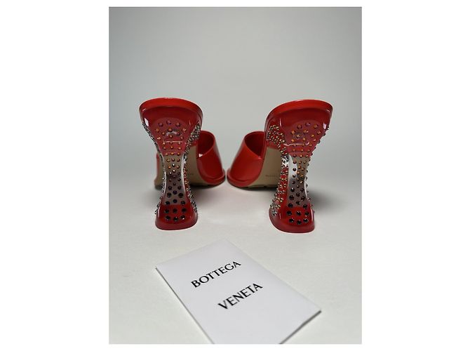 Sandali Cha-Cha Bottega Veneta in rosso – Taglia 41 - vista 6