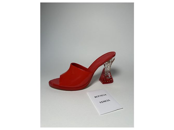 Sandali Cha-Cha Bottega Veneta in rosso – Taglia 41 - vista 8